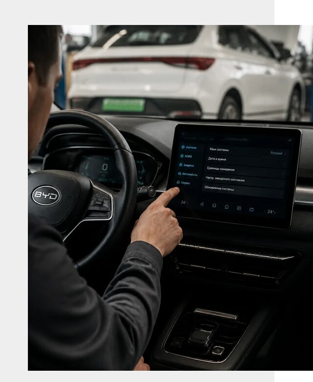 Русификация BYD E2 в Кинешме от 15059 р. | ФастМобиль-Кнш под ключ