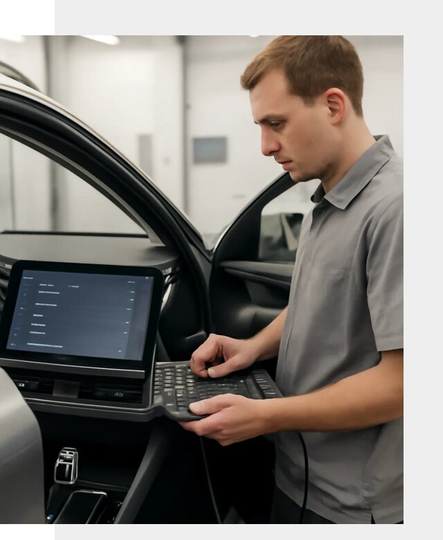 Русификация мультимедиа автомобилей Lynk Co в Кинешме
