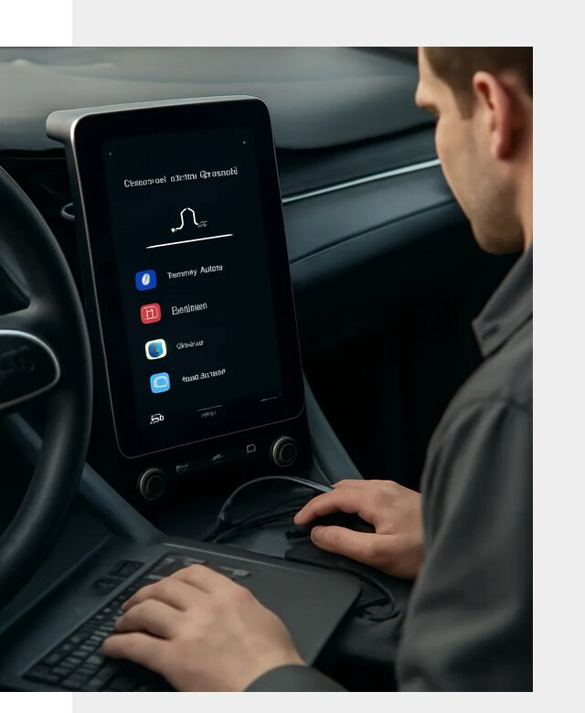 Установка приложений Lynk Co на автомобиль в Кинешме
