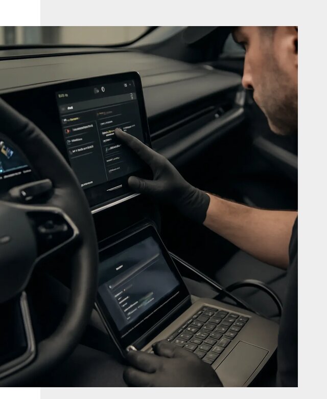 Русификация приборной панели Rising автомобиля в Кинешме