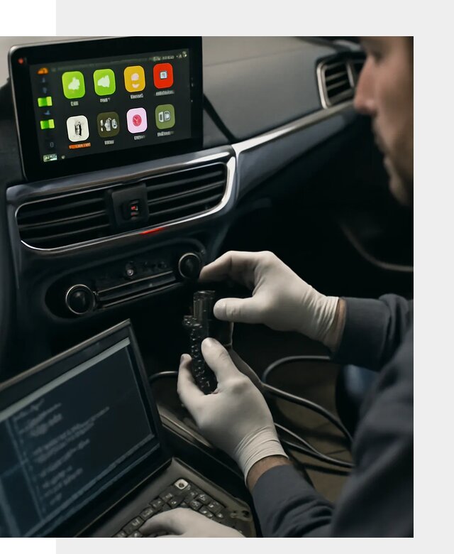 Активация Apple CarPlay в Кинешме для штатной мультимедиа
